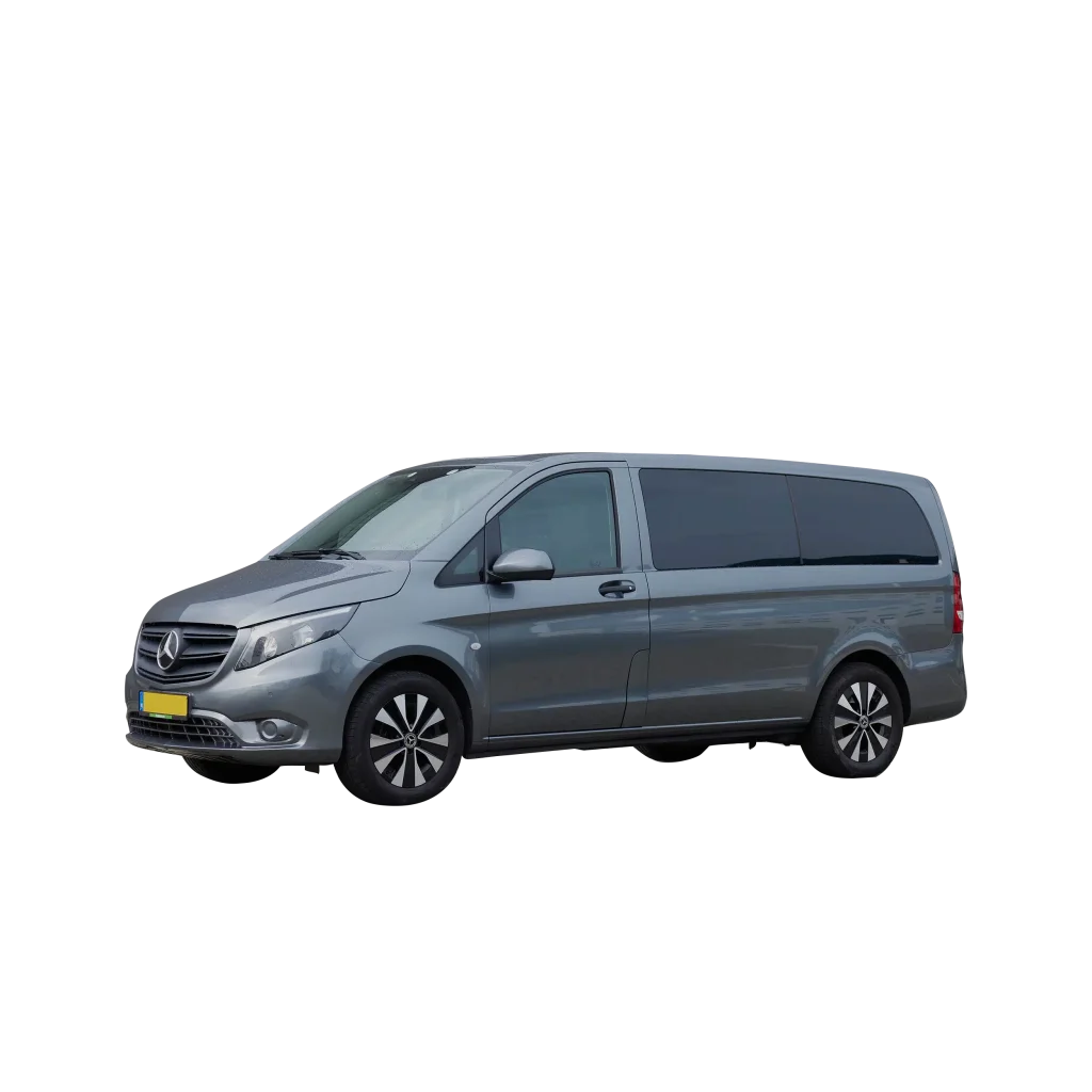9 Personen luxe minitouringcar