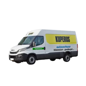 Bestelbus 12m3 met laadlift