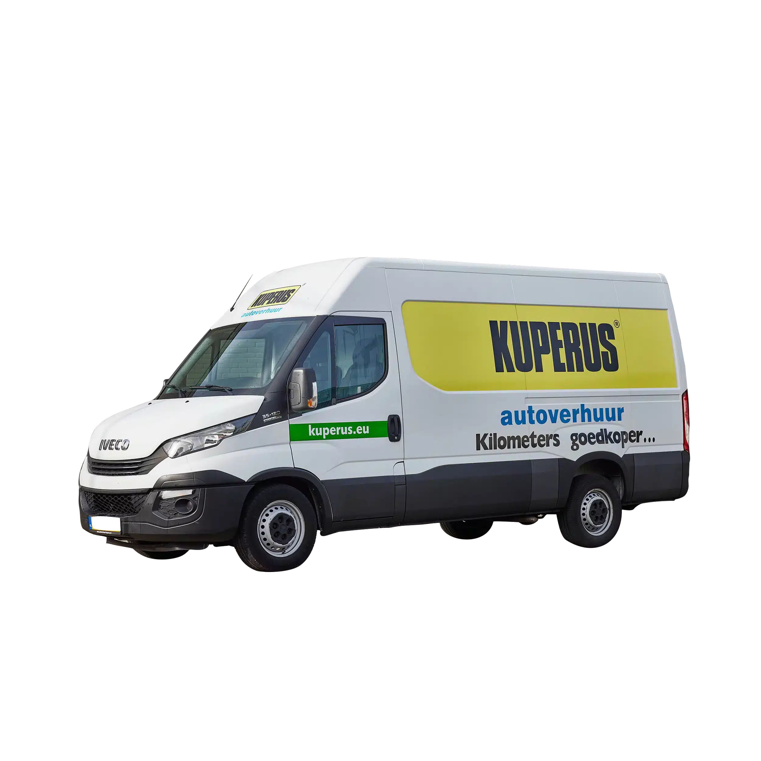 Bestelbus 12m3 met laadlift