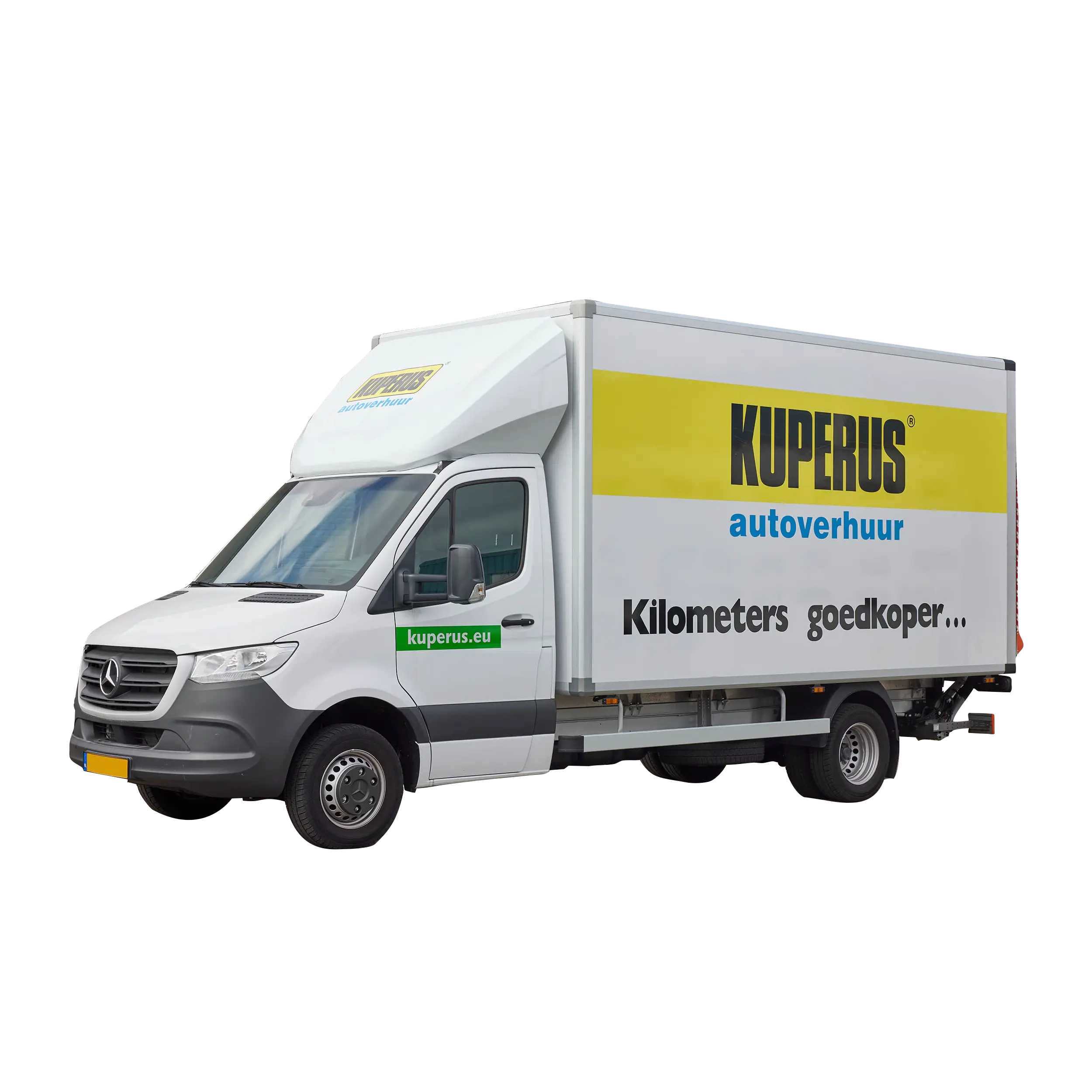 Bestelwagen 20m³ met laadlift